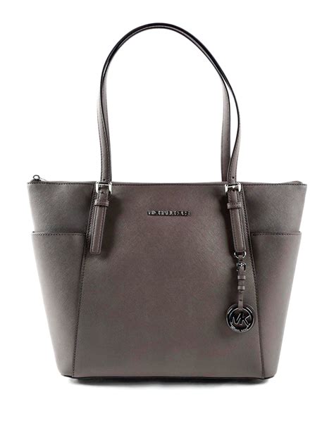 a graue michael kors shopper|michael kors jet set.